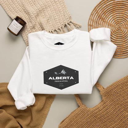 Alberta Premium Mountain Crewneck Sweatshirt