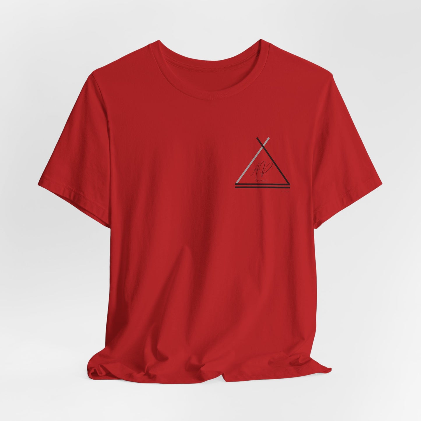 Minimalist Tee — Triangle Logo Graphic T-Shirt