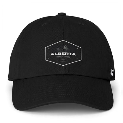 Alberta Hex Patch Cap — Minimalist Alberta Baseball Hat