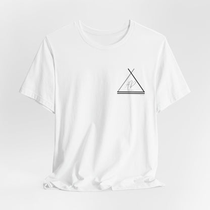 Minimalist Tee — Triangle Logo Graphic T-Shirt