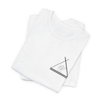 Minimalist Tee — Triangle Logo Graphic T-Shirt