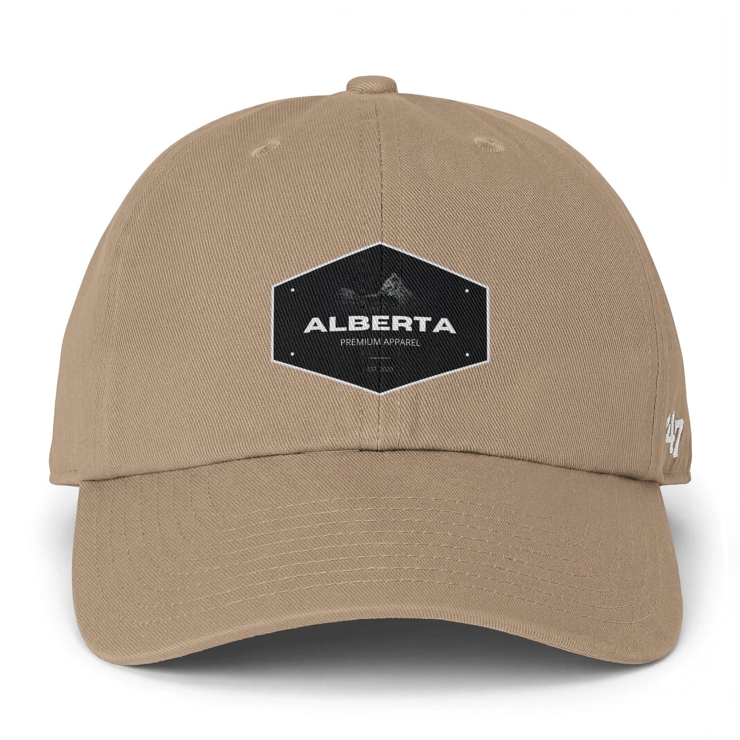 Alberta Hex Patch Cap — Minimalist Alberta Baseball Hat