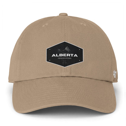Alberta Hex Patch Cap — Minimalist Alberta Baseball Hat