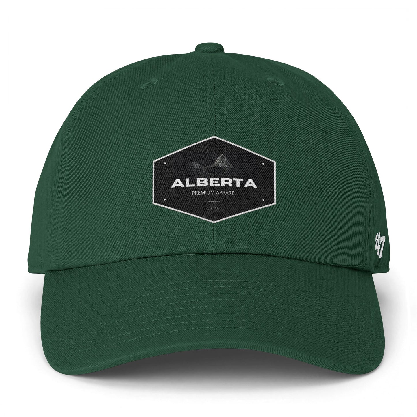 Alberta Hex Patch Cap — Minimalist Alberta Baseball Hat